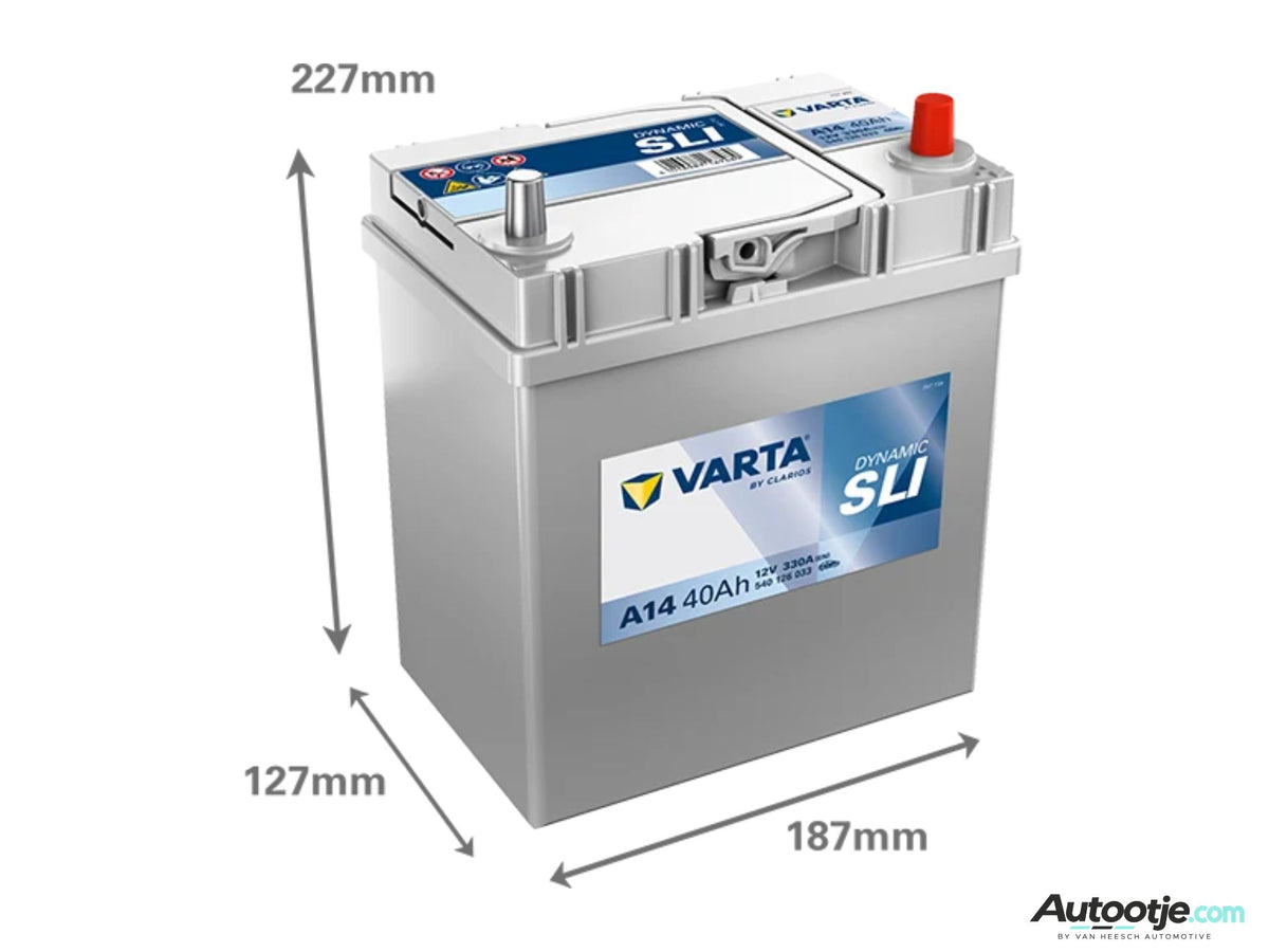 Varta Accu incl. Montage | Daihatsu Cuore 1.0 (2003-2007)