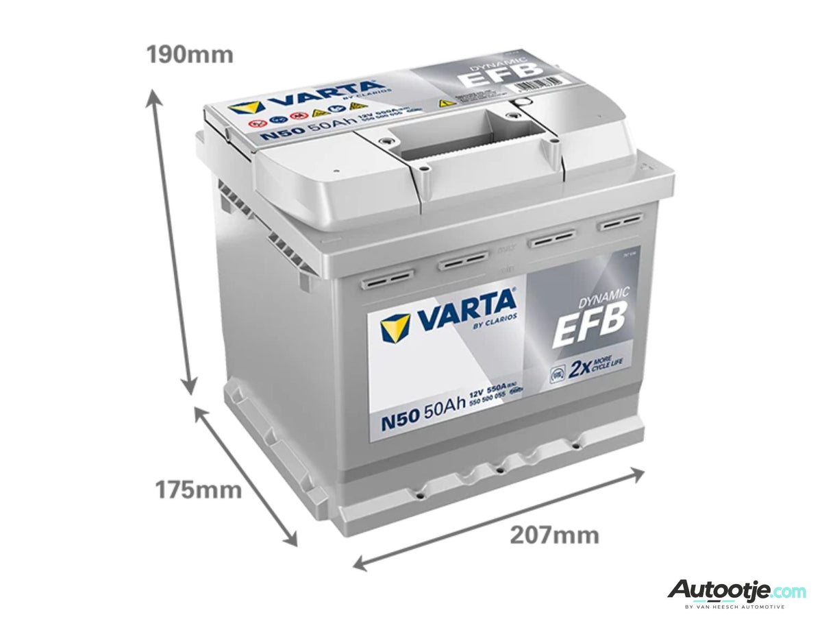 Varta Accu incl. Montage | Hyundai I10 1.0 (MET Start/Stop | 2013-2019)