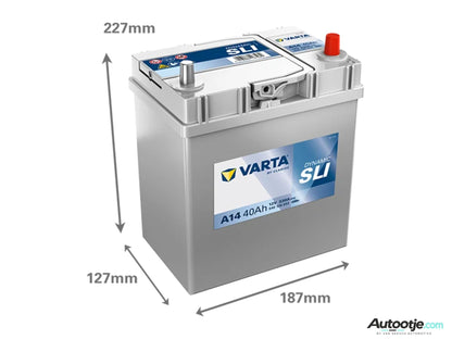 Varta Accu incl. Montage | Daihatsu Cuore 1.0 (2003-2007)