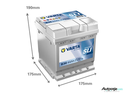 Varta Accu incl. Montage | Citroën C1 1.0 (2005-2014)