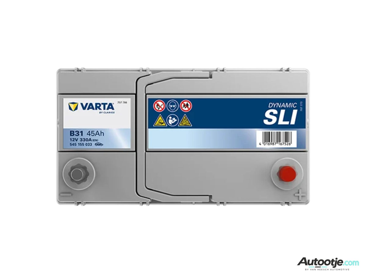 Varta Accu incl. Montage | Suzuki Celerio 1.0 (ZONDER Start/Stop | 2014-2020)