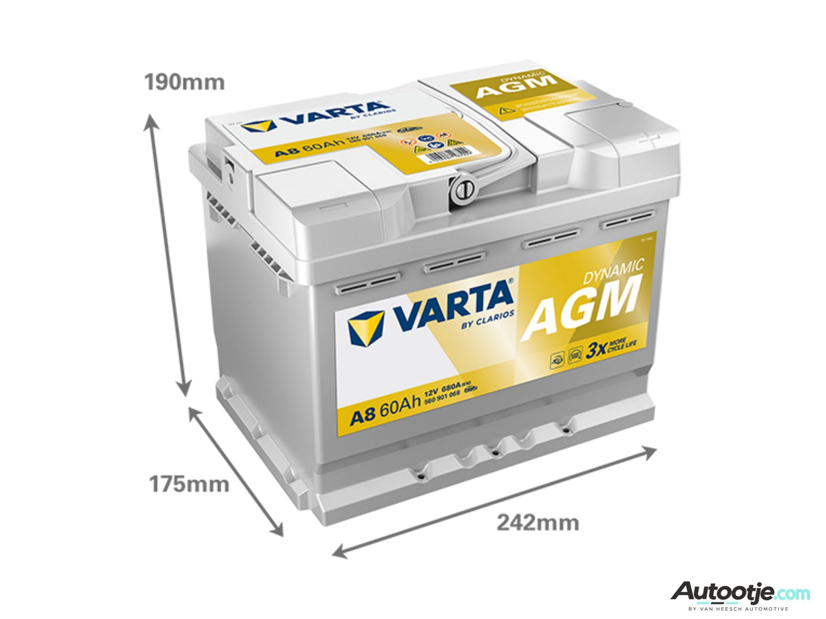 Varta Accu incl. Montage | Hyundai I10 1.0 T-GDi (2019-heden)