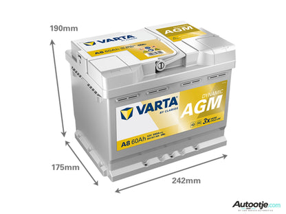Varta Accu incl. Montage | Hyundai I10 1.0 T-GDi (2019-heden)