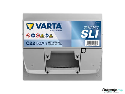 Varta Accu incl. Montage | Hyundai I10 1.2 (2013-2019)